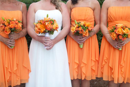 Оранжевая свадьба