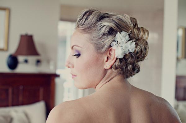 Прическа невесты: короткие волосы, смелые идеи