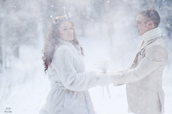 Свадьба в стиле "Зимняя сказка"