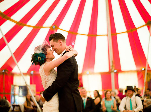 Винтажная свадьба в стиле Старого цирка