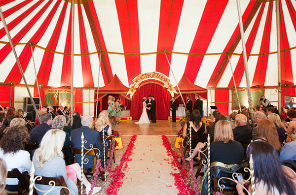Винтажная свадьба в стиле Старого цирка