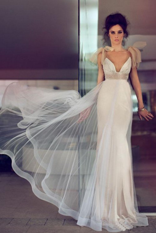 простые свадебные платья 2013