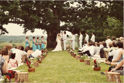 свадьба пикник