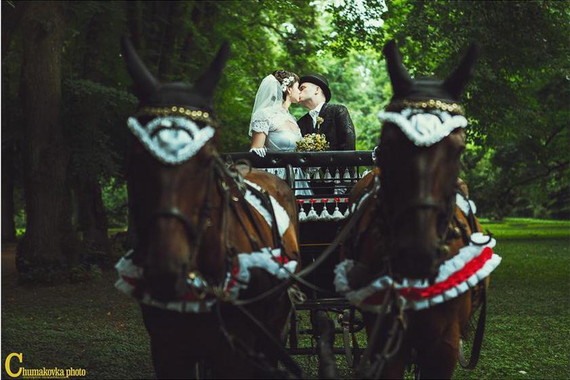 Русская свадьба в стиле XIX века
