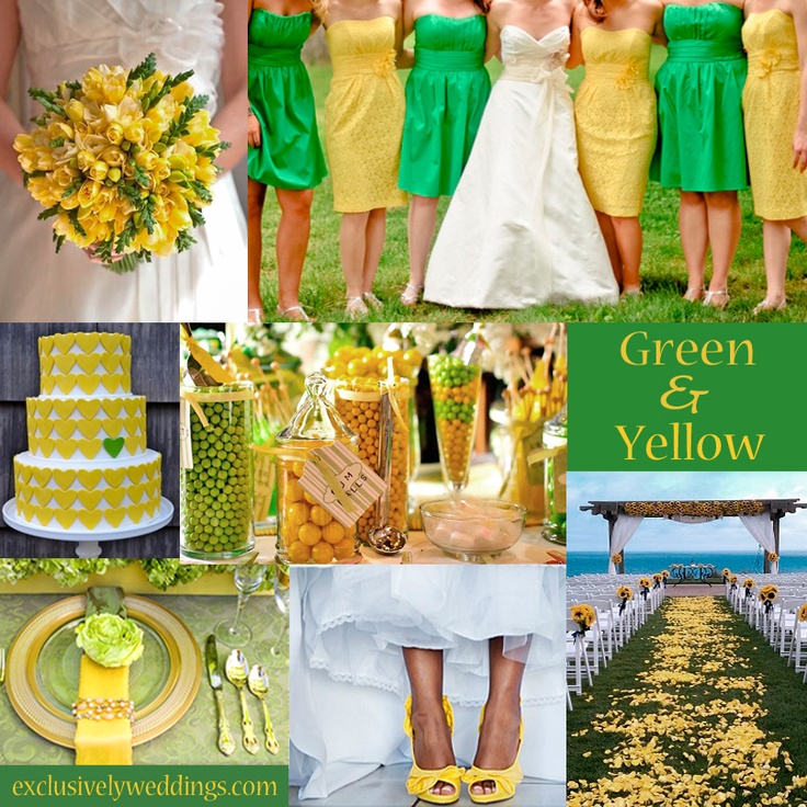 Цвет для свадьбы летом 2014