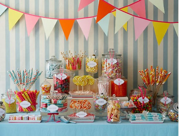 Candy-bar на свадьбе