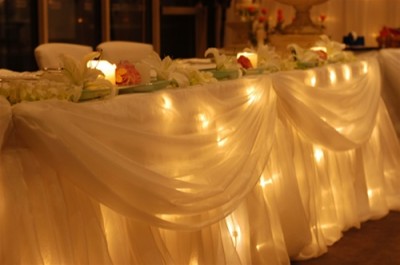 декор столов на свадьбу