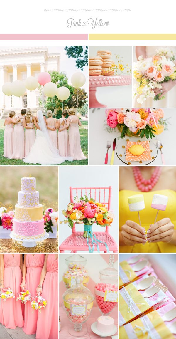 10 сочных цветовых сочетаний для весенней свадьбы