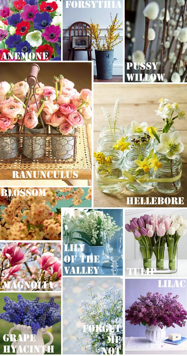 Какие цветы выбрать для свадебного букета весной