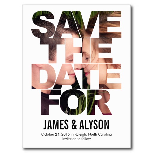 Save the date – предварительные приглашения на свадьбу