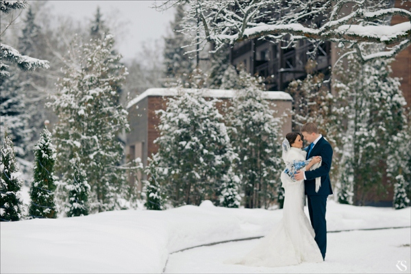 свадьба в зимнем саду